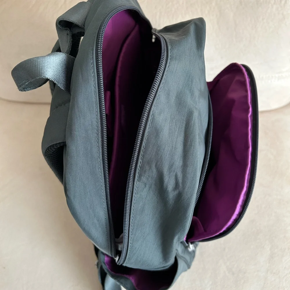 Baggallini Large Work Laptop Backpack | Luggage Sleeve, RFID Wristlet, Travel